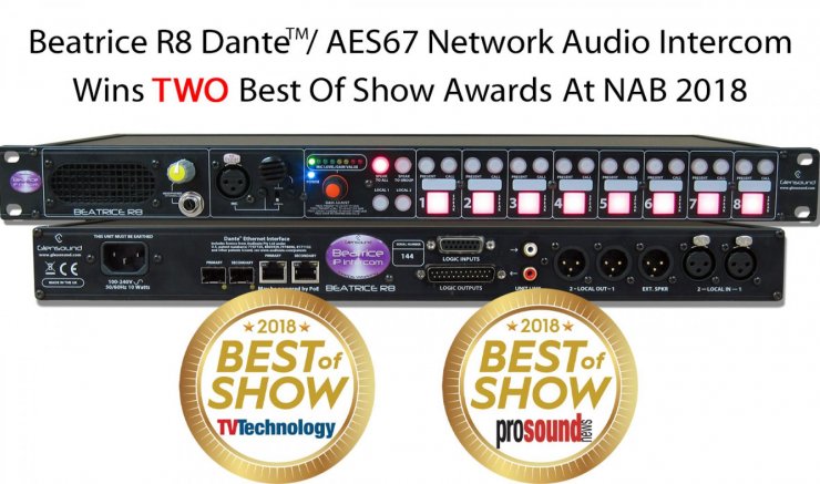 Beatrice R8 NAB 2018 Best of Show BAN